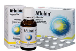гомеопатический препарат «Афлубин»