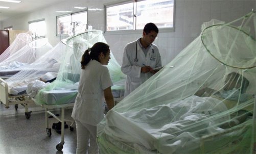фото людей в стационаре больных лихорадкой Денге